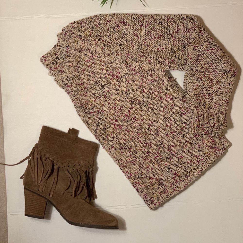 Chunky Cropped Sweater Large 🍁 - Picture 2 of 6